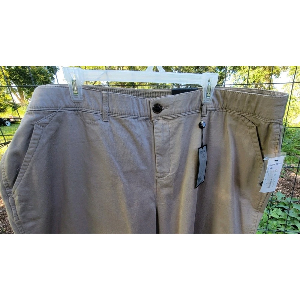 Intro Love the Fit Women's Kaki Straight Leg Pants 24, New With Tags